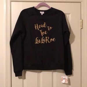 NWT LulaRoe Supply Sweatshirt Size Small